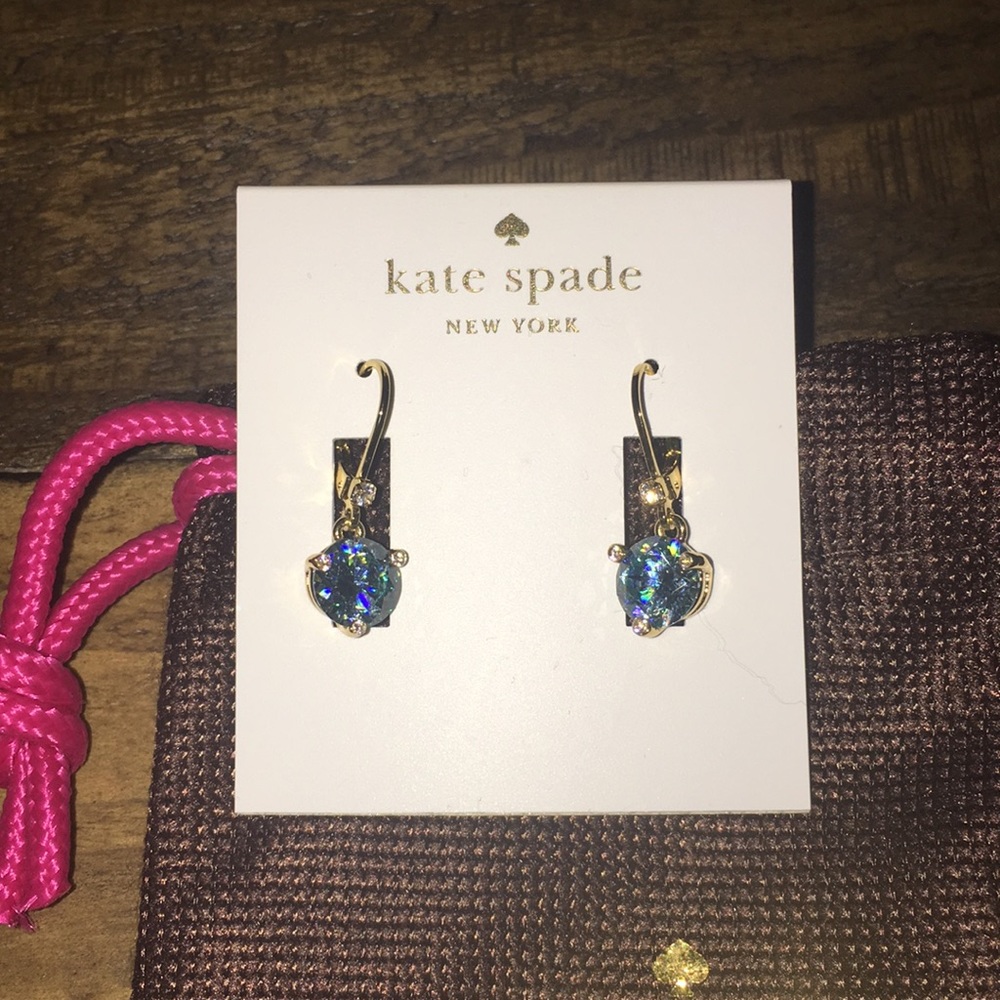 Sky blue Kate spade earrings